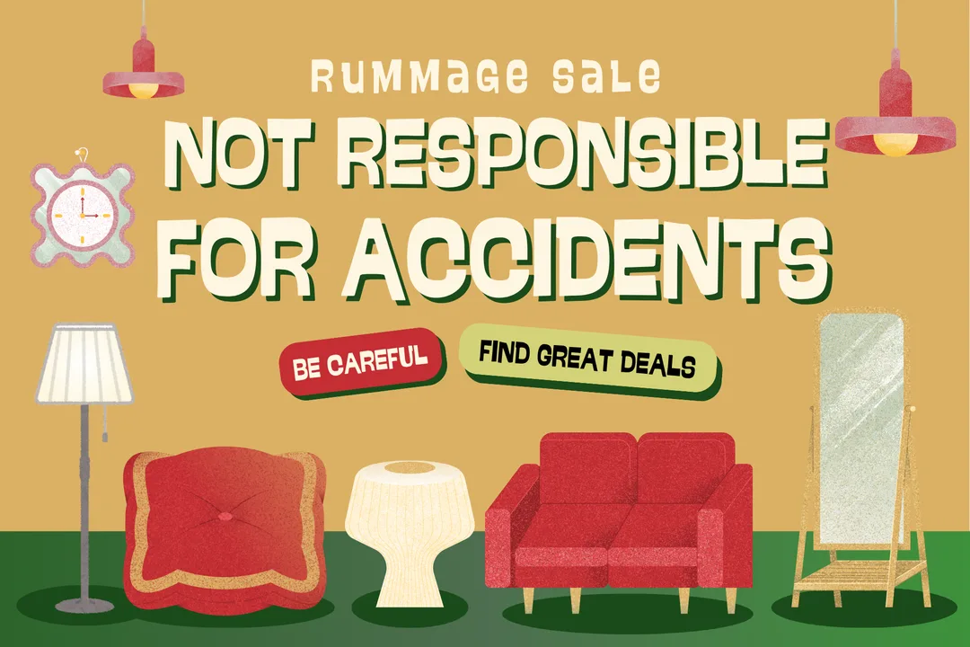 Free Printable Rummage Sale Sign